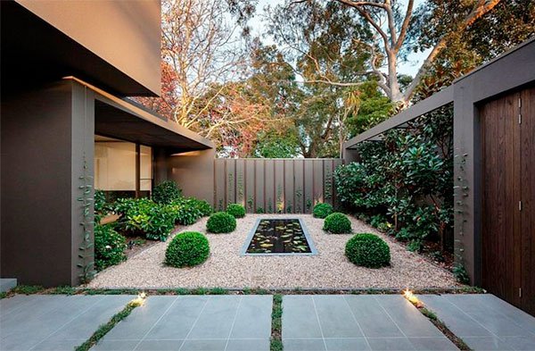 Decoración jardín zen moderno Decoración jardín zen moderno