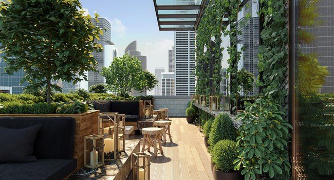 Decoración de terraza restaurante Decoración de terraza restaurante