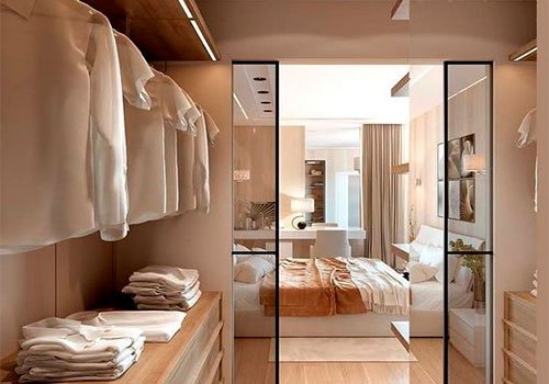 Vestidor de madera con estilo Vestidor de madera con estilo